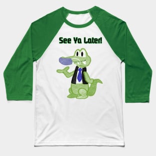 Masked Alligator Baseball T-Shirt